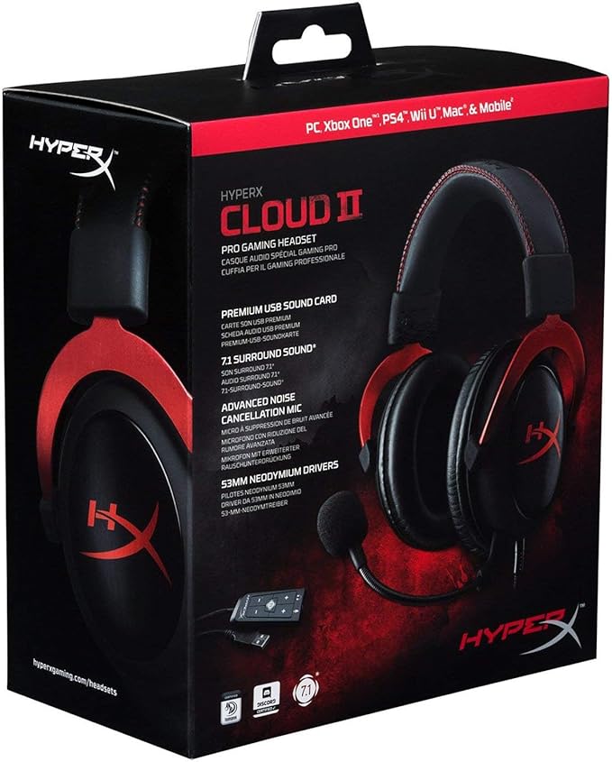 HyperX Gaming Headset 7.1 Surround Sound